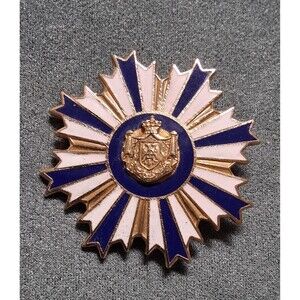 Accessocraft Heraldic Brooch Coat of Arms Vintage Pin